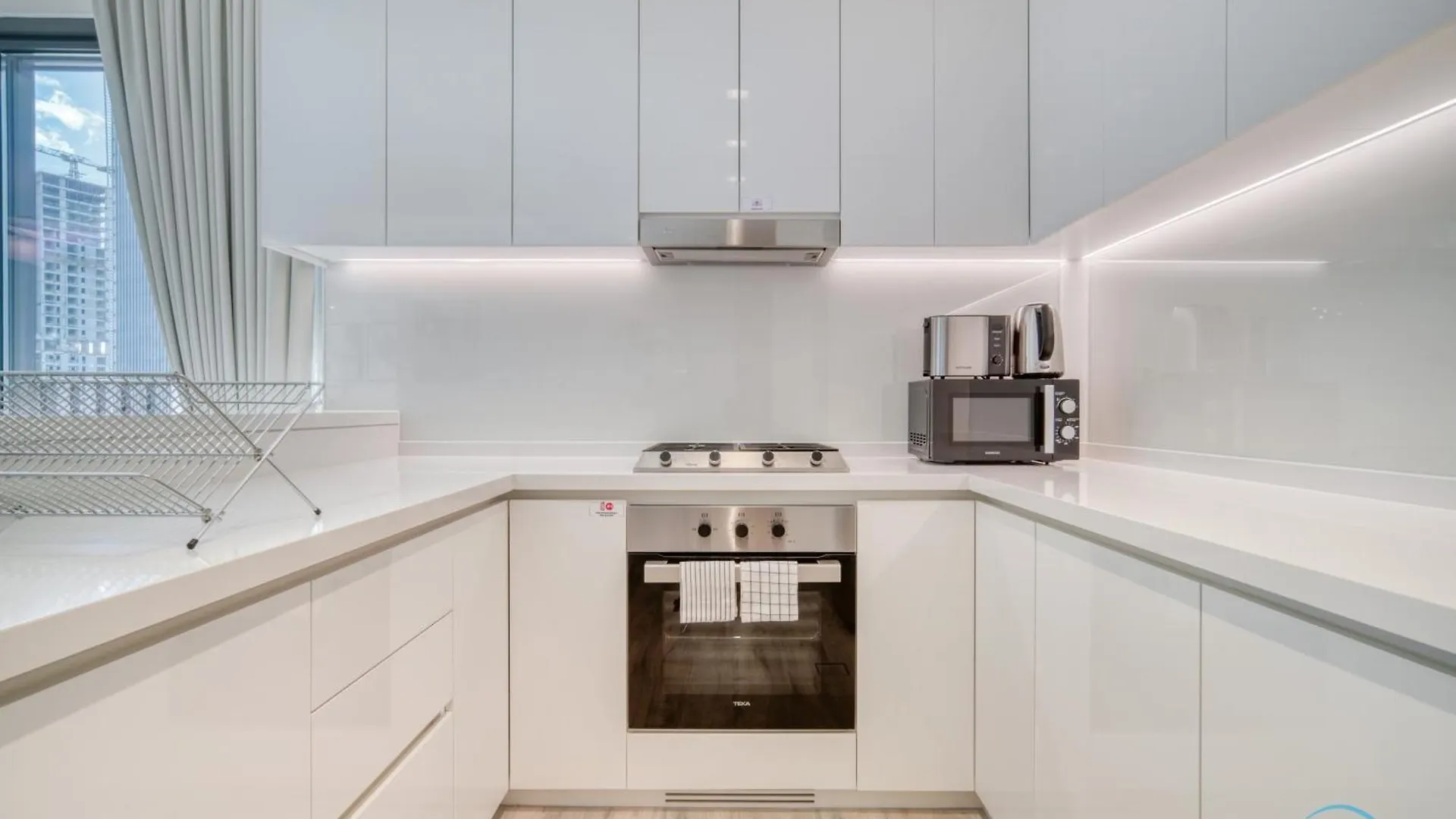 Welcoming 1Br Apartment In Ahad Residences Business Bay By Deluxe Holiday Homes Dubai 0*,