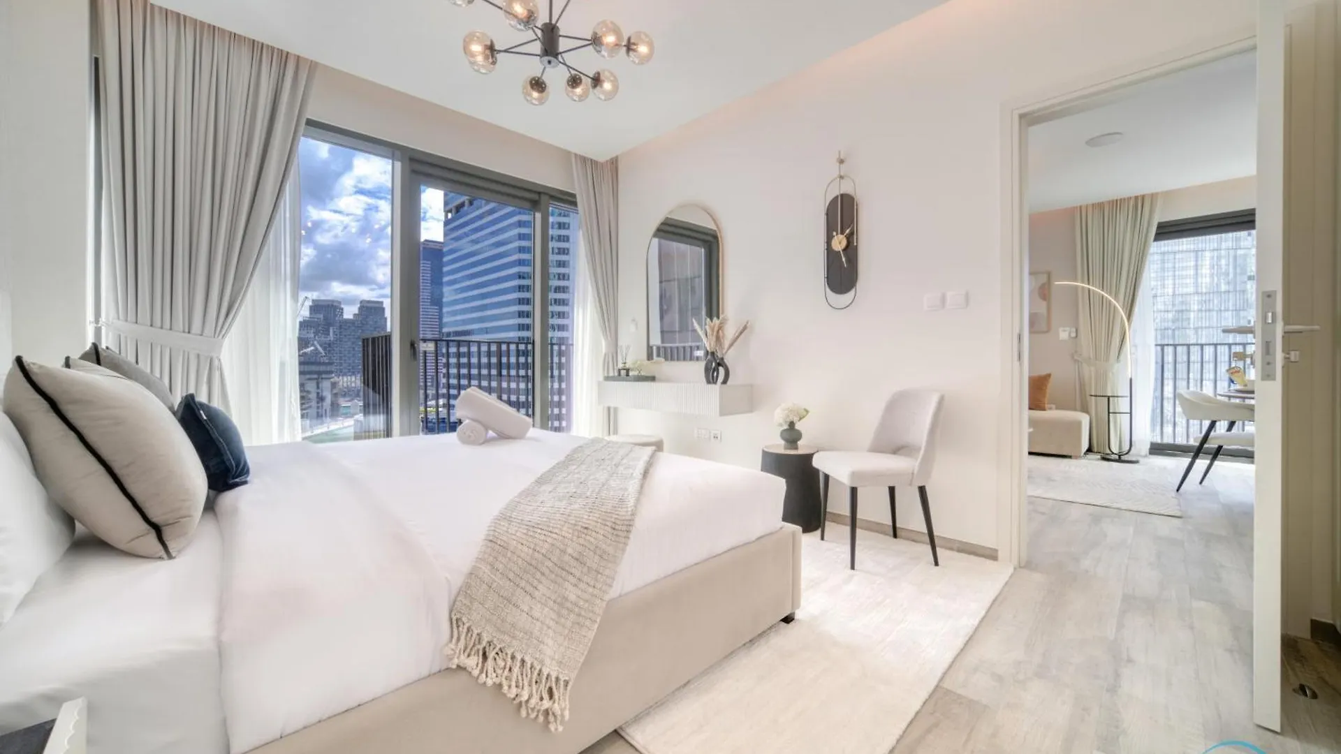 Welcoming 1Br Apartment In Ahad Residences Business Bay By Deluxe Holiday Homes Dubai 0*,  United Arab Emirates